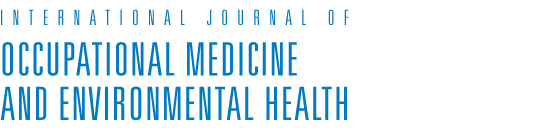 Logo of the journal: International Journal of Occupational Medicine and Environmental Health